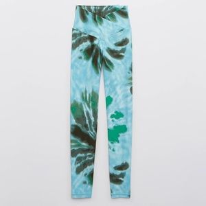 NWT Aerie Offline Real Me Crossover Tie Dye Leggings S